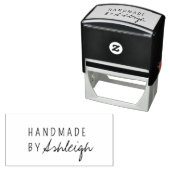 Moderne Handgemaakte met Liefde Eenvoudige Script Zelfinktende Stempel (In situ)