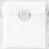 Moderne handgemaakte sticker met liefdespakket (Tas)