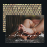 Moderne handgeschreven geloven Inspirerend foto Feestdagenkaart<br><div class="desc">Een moderne typografie voor dit collectie van fotokaarten. Aanpassen met je favoriete afbeelding. U kunt de kleur van de doopvont of de geometrische achtergrond in uw het houden van ook gemakkelijk veranderen.</div>