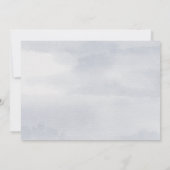 Moderne handgeschreven, gewoon gehuwde foto-aankon kaart (Achterkant)