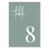 Moderne handgeschreven + klassieke serie kaart (Voorkant)