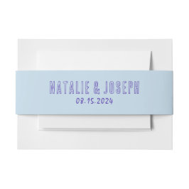 Moderne handgeschreven kleurrijke vet retro bruilo uitnodigingen wikkel