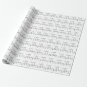 Moderne handgeschreven script gelukkig verjaardag cadeaupapier (Uitgerold)