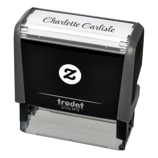 Moderne handgeschreven script persoonlijke handtek  zelfinktende stempel (Product)