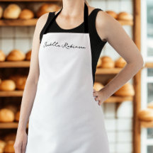 Moderne handgeschreven stijlvolle werknemersnaam