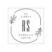 Moderne, handgetekende bladzijden Ex Libris - Aang Rubberstempel (Afrduk)