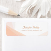 Moderne handmatige handmatige beheernaam Eenvoudig Etiket (Insitu)