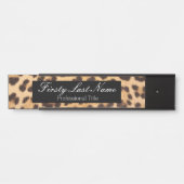 Moderne handmatige Kantoor handmatige afdrukken Deurbordje (Voorkant)