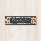 Moderne handmatige Kantoor handmatige afdrukken Deurbordje (Voorkant)