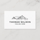 Moderne handyman Carpenter Tools Busin Visitekaartje (Voorkant)