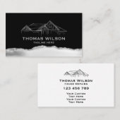 Moderne handyman Carpenter Tools Busin Visitekaartje (Voorkant / Achterkant)