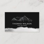 Moderne handyman Carpenter Tools Busin Visitekaartje (Voorkant)