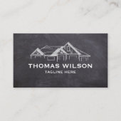 Moderne handyman Carpenter Tools Busin Visitekaartje (Voorkant)