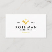 Moderne handyman / Carpenter Tools Home Improvemen Visitekaartje (Voorkant)