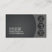 Moderne Handyman constructie verbouwing Visitekaartje (Achterkant)