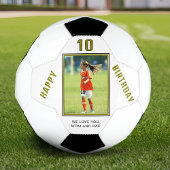 Moderne Happy Birthday Custom Photo Voetbal