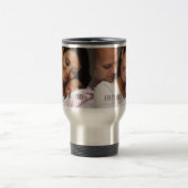 Moderne Happy Moederdag Photo Travel Mug Reisbeker (Center)