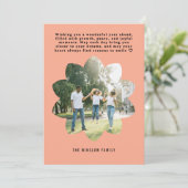 Moderne Happy Nieuwjaar Foto Collage Kaart | Elega (Staand voorkant)