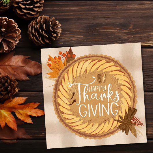 Moderne Happy Thanksgiving-dineruitnodiging Kaart