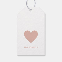 Moderne Hart Blush Roze Stippen Chic Maatwerk