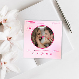 Moderne Hart Eeuwige Liefde Foto Valentijnsdag Feestdagenkaart