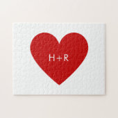 Moderne Hart Legpuzzel (Horizontaal)