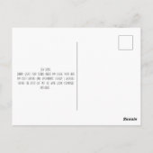 Moderne Harten Gemengd Patroon Valentijnsdag Briefkaart (Achterkant)
