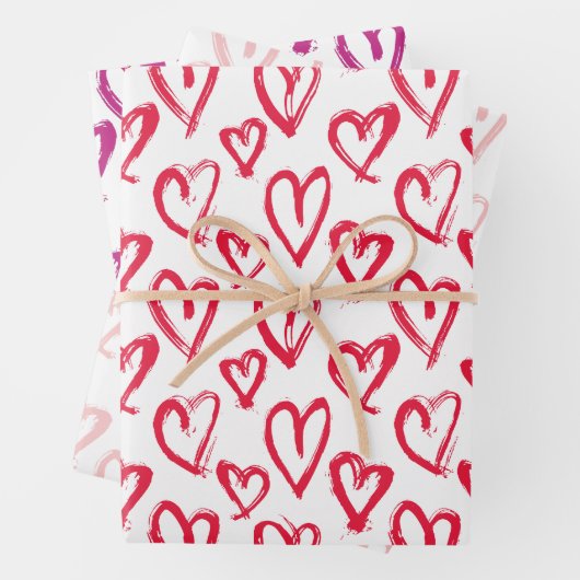 Moderne harten inpakpapier vel (In situ)