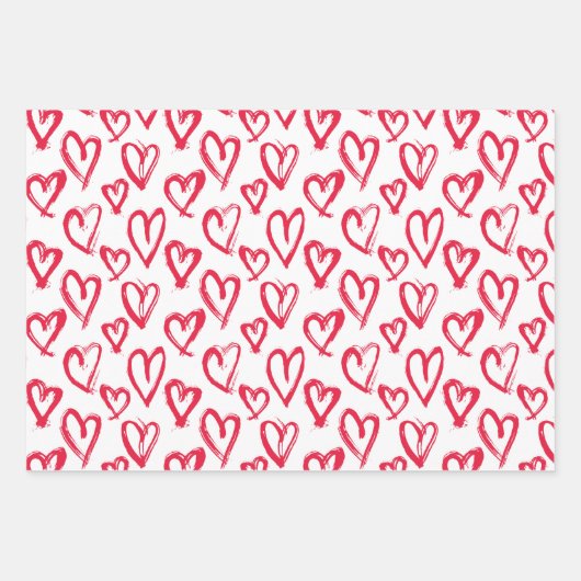 Moderne harten inpakpapier vel (Voorkant)