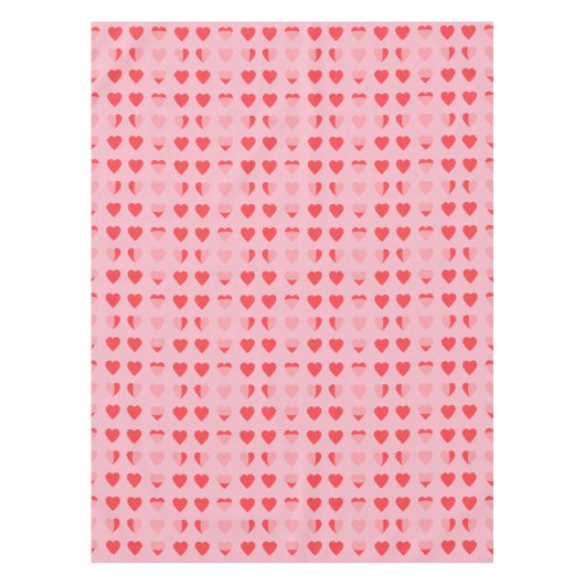 moderne harten tafelkleed (Voorkant)