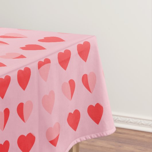 moderne harten tafelkleed (Voorbeeld)