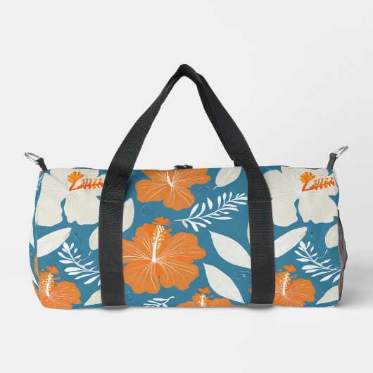 Moderne hawaiiaanse print plunjezak (Voorkant)