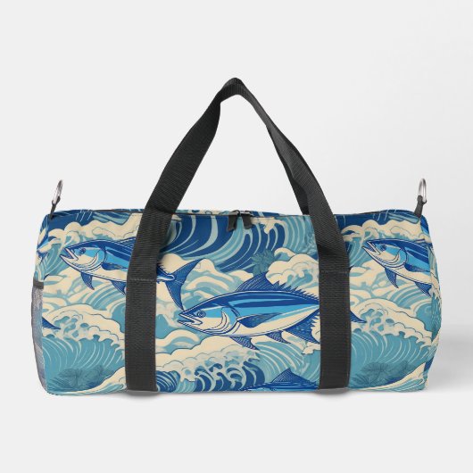 Moderne hawaiiaanse print plunjezak (Achterkant)