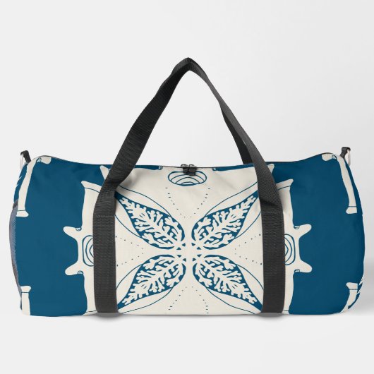 Moderne hawaiiaanse print plunjezak (Achterkant)