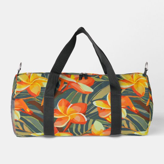 Moderne hawaiiaanse print plunjezak (Achterkant)