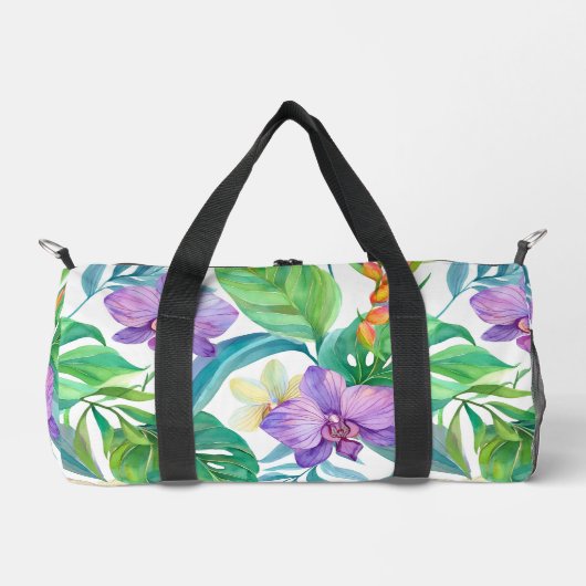 Moderne hawaiiaanse print plunjezak (Voorkant)