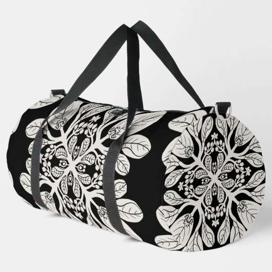 Moderne hawaiiaanse print plunjezak (Linkerhoek)