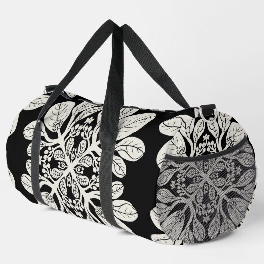 Moderne hawaiiaanse print plunjezak (Rechterhoek)