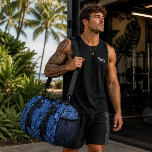 Moderne hawaiiaanse print plunjezak