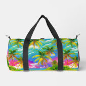 Moderne hawaiiaanse print plunjezak (Voorkant)