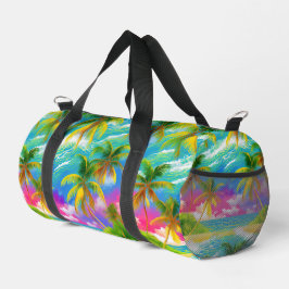 Moderne hawaiiaanse print plunjezak