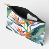 Moderne hawaiiaanse print vogel van het paradijs p etui (Open)