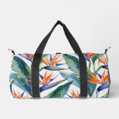 Moderne hawaiiaanse print vogel van het paradijs p plunjezak (Voorkant)