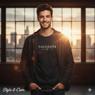 Moderne HE geïnspireerde gepersonaliseerde T-shirt