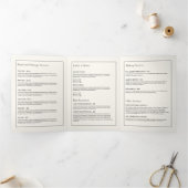 Moderne Healing Handen Massage, Wellness Brochure Drieluik Kaart (Binnen)