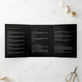 Moderne Healing Handen Massage, Wellness Brochure Drieluik Kaart (Binnen)