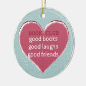 Moderne  Heart Reading Ornament (Links)