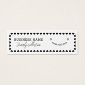 Moderne Hearth Pattern-kaart voor het verdienen va Mini Visitekaartjes (Voorkant)