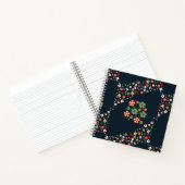 Moderne Heden-daagse Bloem Notitieboek (Binnen)
