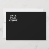 Moderne Heden daagse Huisfeest Kaart (Achterkant)